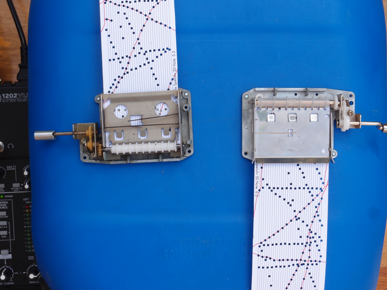 2019-06-21 rauschpartikel (Komposition und präpariertes Tonband mit Field Recording)